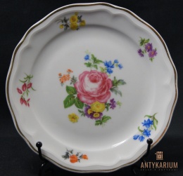 Stary talerz deserowy schirnding porcelana
