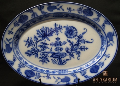 Talerz półmisek porcelana Villeroy & Boch Dresden 1900r duży 38cm