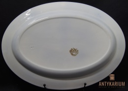 Talerz półmisek porcelana Villeroy & Boch Dresden 1900r duży 38cm