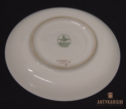 Talerz spodek porcelana Hohenberg 1901r/1933r.