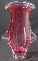 Wazon różowy 26,5cm Josef Hospodka 1960