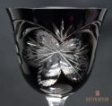 Remer stary rubinowy kryształowy kielich do wina 22cm
